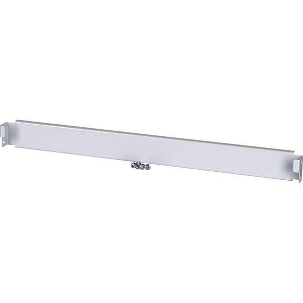 Front plate, blind, HxW= 50 x 600mm image 3