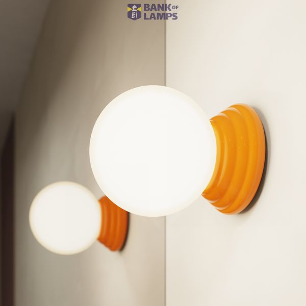 Ceiling lamp ZORI orange IP44 image 11