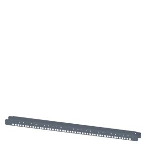 SIVACON, 19 fixed mounting, for the installation of 19 devices, H: 800 mm, zinc-plated The image 2