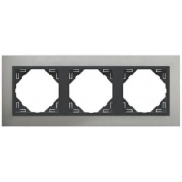 TRIPLE FRAME ALUMINIUM/GRAY image 1