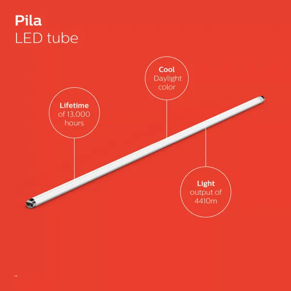 Pila Luminaires, High-bay, 150 W, D260 mm, 15000 lm, Wide beam, IP65, IK06 image 3