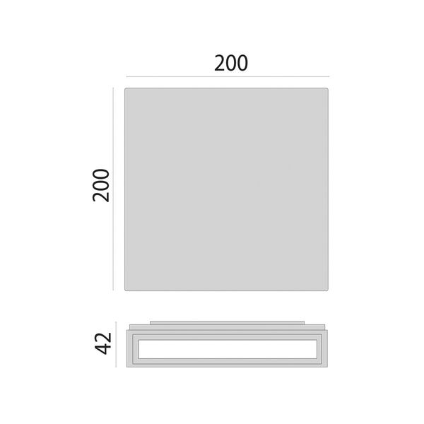 MIMIK 20 FLAT BI 24W 3000K ANTHRACITE image 5