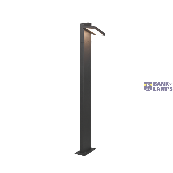 Horton LED pole 100 cm anthracite image 1