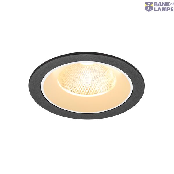 NUMINOS© L recessed ceiling light 3000K 20ø IP20 round bl/wh image 1