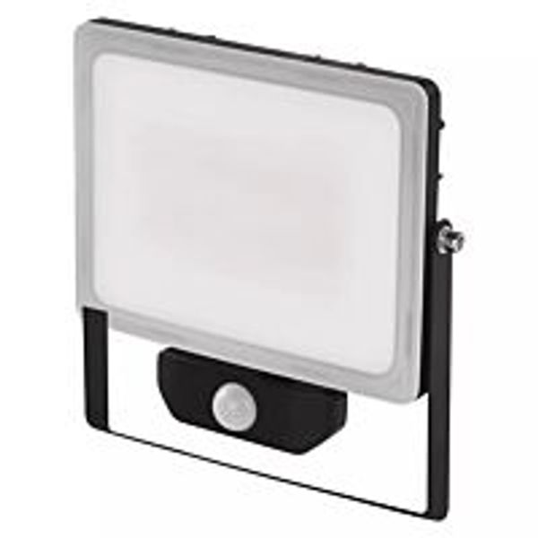 EMOS LED luminaire ILIO 50W 4000K reflector PIR IP65 black image 1