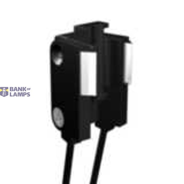 Fiber optic sensor head, liquid level detection, tube mounting 3.2; 6.4 and 9.5mm diameter, R4 bend resistant fiber, 5 m cable E32A0041M image 1