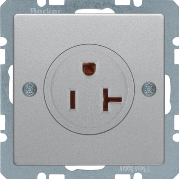 Q.x - NEMA 5-20 R socket, aluminum image 1