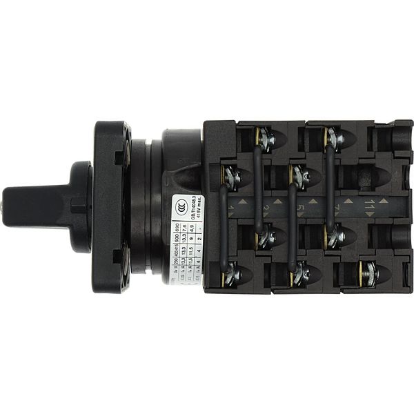 T0-5-89/E Changeoverswitches, T0, 20 A, flush mounting, 5 contact unit(s), Contacts: 9, 60 °, maintained, With 0 (Off) position, 2-0-1, SOND 29, Design number 8 image 15