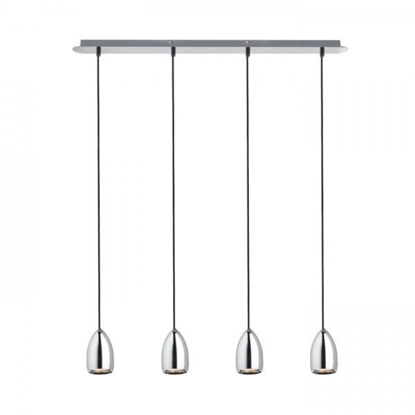 BABADES IV pendant chrome 230V GU10 4x35W image 1