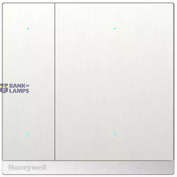 KNX Pushbutton 4-way, brushed steel image 1