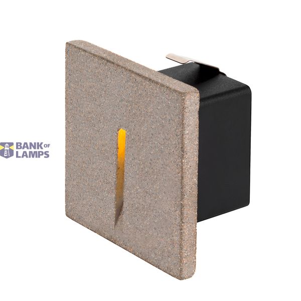 CONCRETO EL, recessed wall light grey, 3.2W, 15lm, 3000K image 2