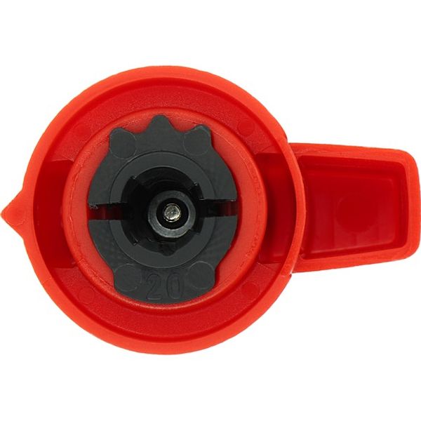 KNB-RT-T0 Thumb-grip, red image 2