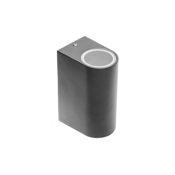 Facade luminaire bidirectional TIAGO, 2*GU10, max. 2*35 W, IP54, black image 1