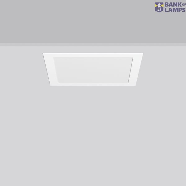 TOLEDO FLAT square, 25 W, 2200 lm, 840, white, on/off Recessed downlig image 2