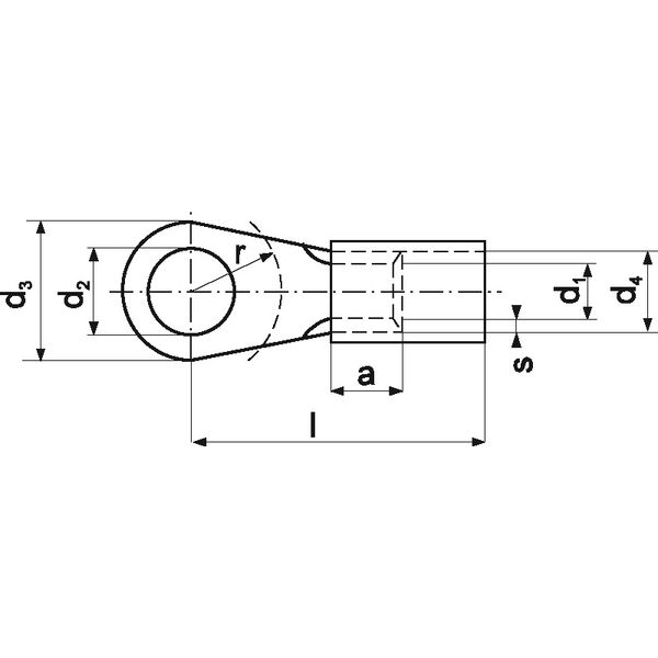 Ring terminal KOV_5-2,5/100 image 2