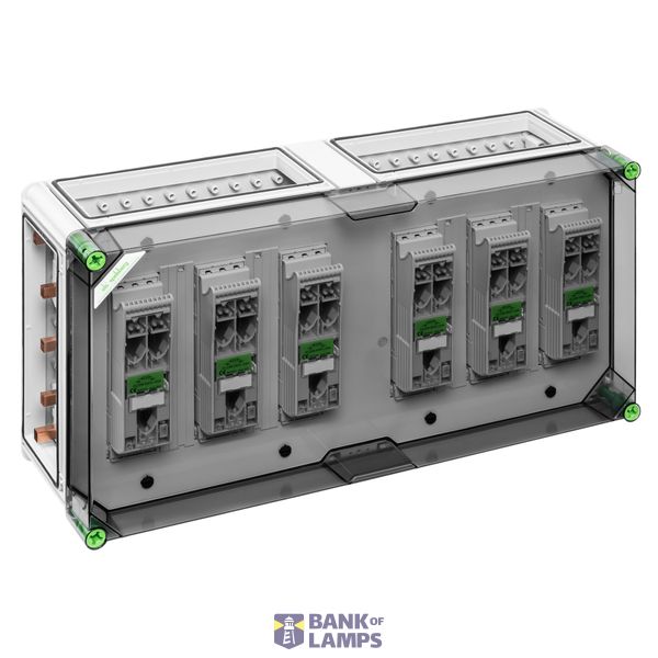 NH fuse enclosure, Type of protection IP65, Impact strength IK08, Protection class II, Rated voltage 690V AC, Halogen free image 1