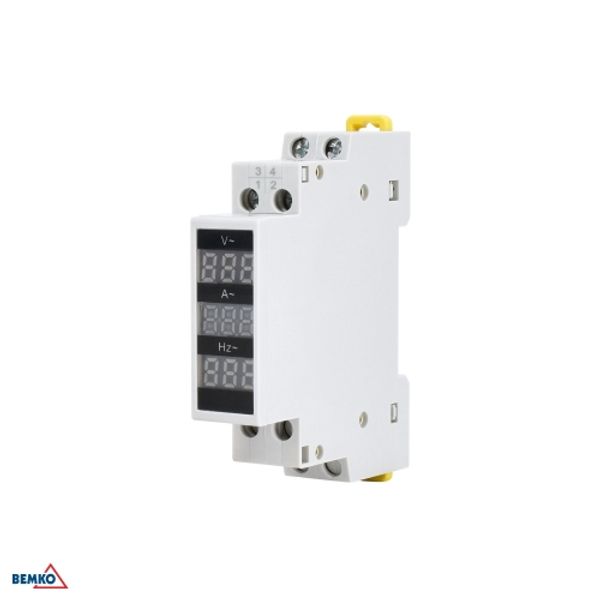 VOLTAGE CURRENT FREQUENCY DISPLAY 1F DIGITAL SCHELINGER image 1