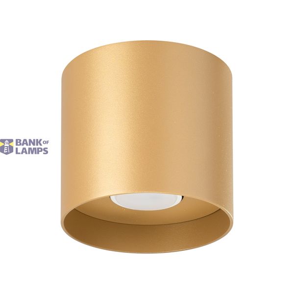CEILING LAMP MICA GOLD GU10 1X10W IP20 image 4