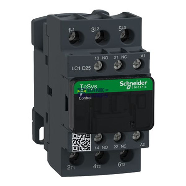 CONTACTOR 25A 480V 50/60 Hz image 1