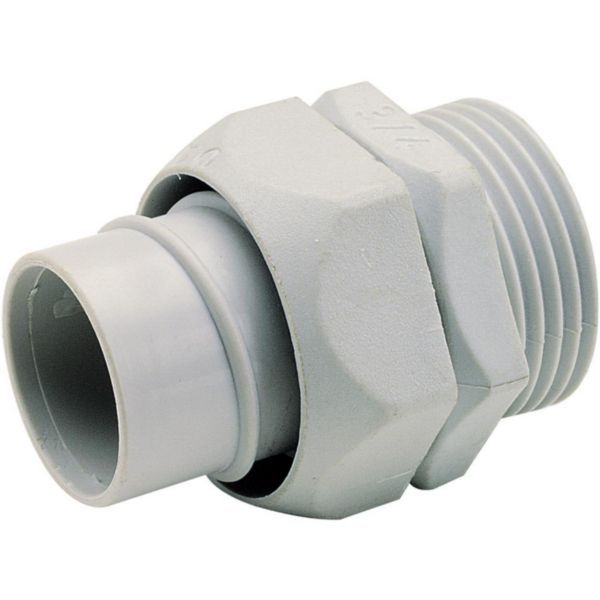 MG NYLON-Plastic fitting PG13,5 D=13 RAL 7035 image 1
