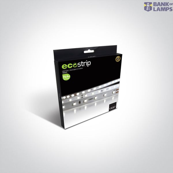 LED STRIP 24V DC UWW 5m ROLL 14,4W/m IP20 image 2