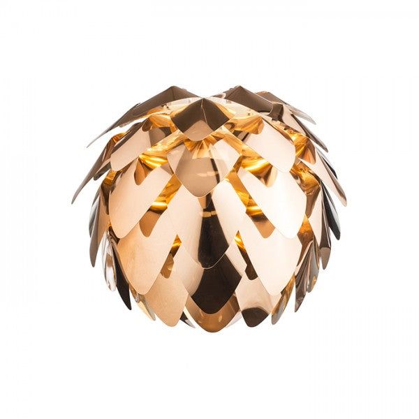 ENCOMBRE pendant copper foil 230V LED E27 15W image 1