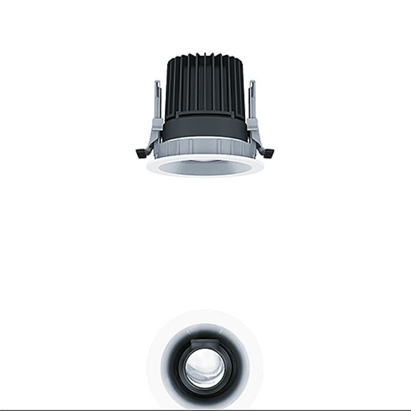 PANOS INF R100V 22W 940 LDO FL-SM WH - LED ceiling-recessed luminaire image 1