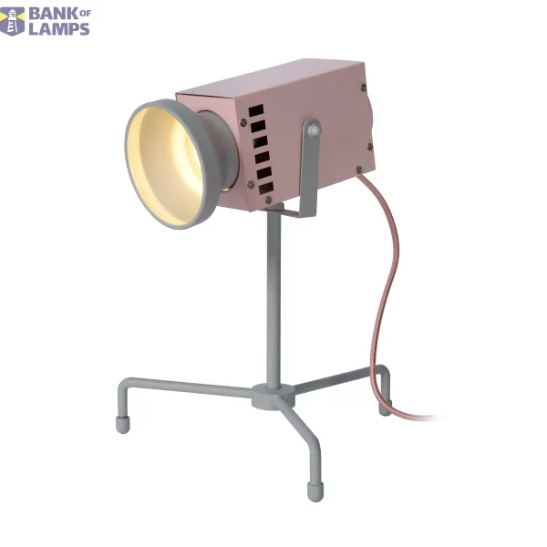 Lucide BEAMER - Table lamp Children - LED - 1x3W 3000K - Pink image 1