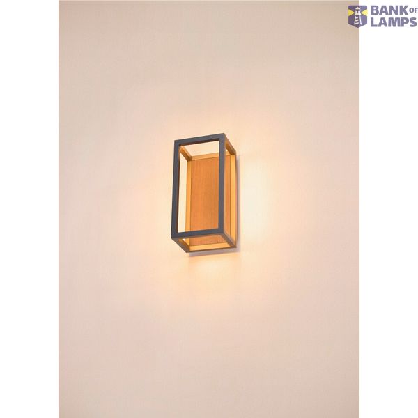 QUADRULO wall-mounted light, 3000K, anthracite image 2