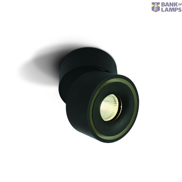 12108LA/B/V BLACK COB 8W CCTV IP20 230V image 1