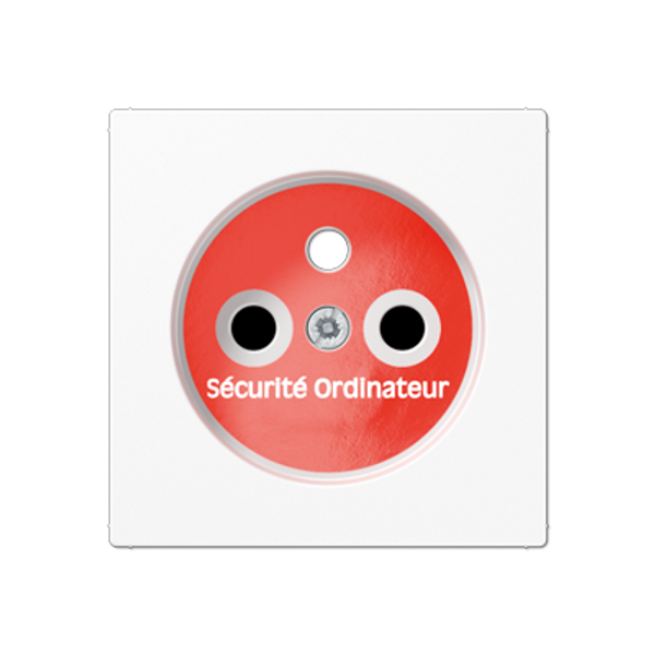 Cover for socket, French/Belgian system A1521FKIWWPL-5 image 1