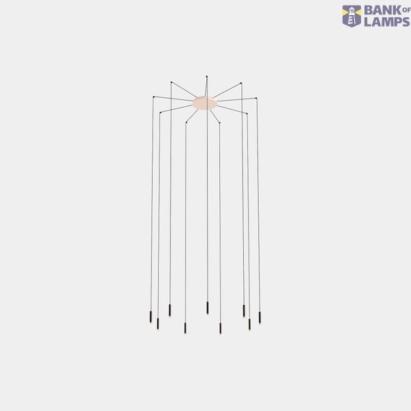 Pendant Candle XS 9 Bodies LED 28.1W 2700K White 1382lm image 1