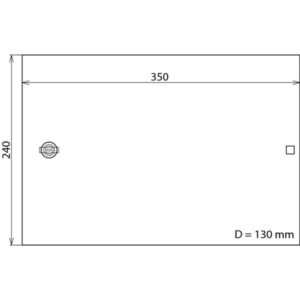 DEHN enclosure for equipotential bonding for 6 LSA blocks 10/2 image 2