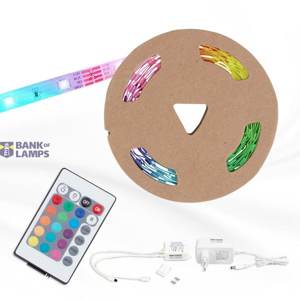 RGB-LED-stripe, 10m, 300xRGB-LED image 1
