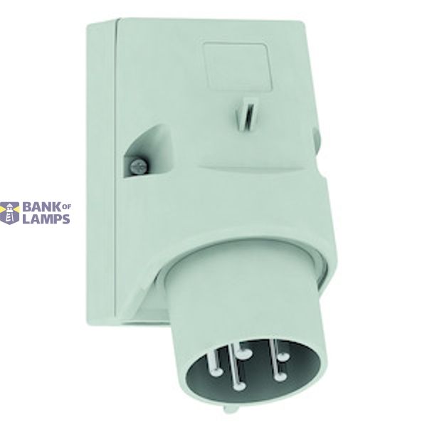 TCD 1h 32A 5P >50V IP44 126x83 Gr QC Ni image 1