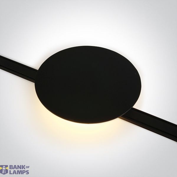 43112F/B/V BLACK 9W 48V CCTV IP20 DARK LIGHT FLAT MAGNETIC image 1