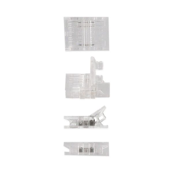 Connector of two RGB LED strips, width 10 mm, 4 pins, max. 3.5A image 1