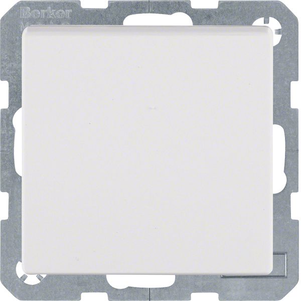 SCHUKO soc. out. hinged cover, enhncd contact prot., Q.1/Q.3, p. white image 1