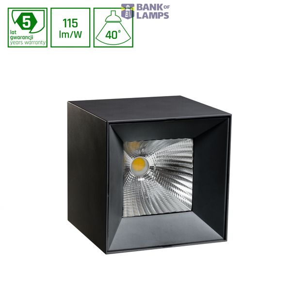 CEL ZOSMA 4 930 27W 230V 40deg Black MESH image 1