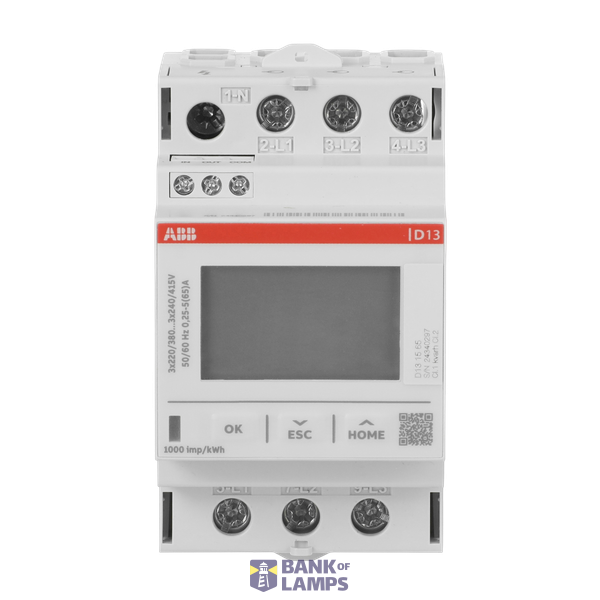 D13 15 65, Energy meter'15', Other, Three-phase, 65 A image 1
