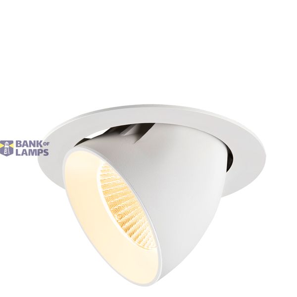 NUMINOS© GIMBLE XL, recessed ceiling light, 3000K, 40ø, wh image 1
