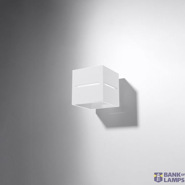 WALL LAMP LOBO WHITE G9 1X40W IP20 image 8