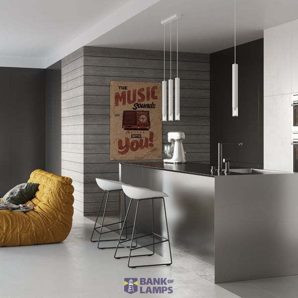 HANGING LAMP WEZYR 3 WHITE G9 3X40W IP20 image 6