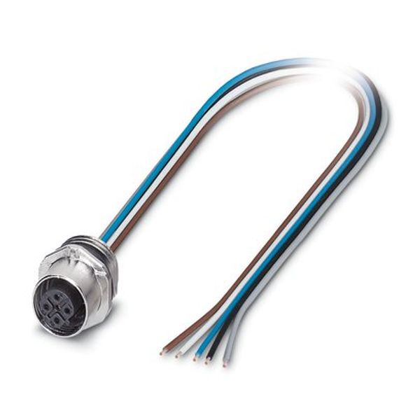 SACC-E-FSB-5CON-M16/0,5 SCO - Device connector front mounting image 3