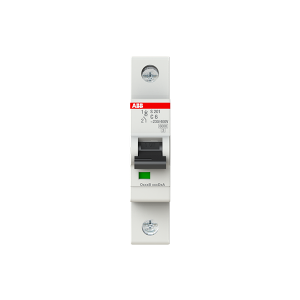 S201-D10 MTB Miniature Circuit Breaker - 1P - D - 10 A image 2