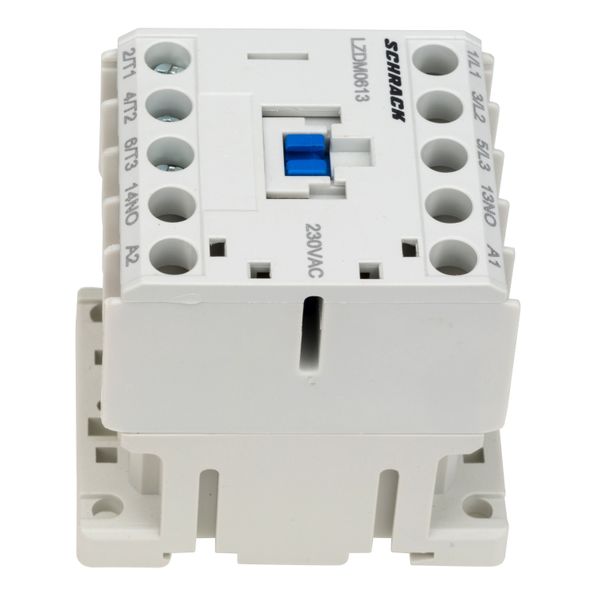 Contactor 3-pole, CUBICO Mini, 2,2kW, 6A, 1NO, 230VAC image 5