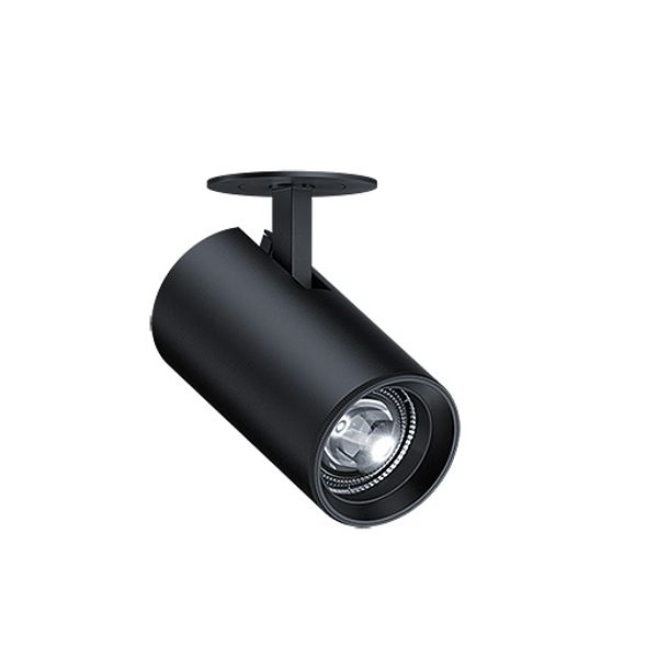 V2-SR M 1500-940 LDO SP-WFL BK BK - LED semi-recessed spotlight, tiltable image 1