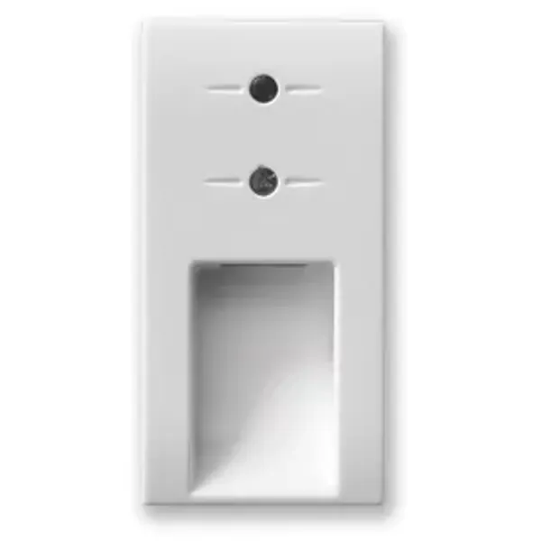 Step marker with white LED, Domus S44, RAL 9010 colour, multi-voltage - glossy finish - 1 Mod. image 1