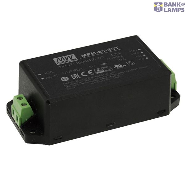 Mean Well MPM-65-48ST Schaltnetzteil 1.36 A 65.3 W 48 V/DC 1 St. image 1
