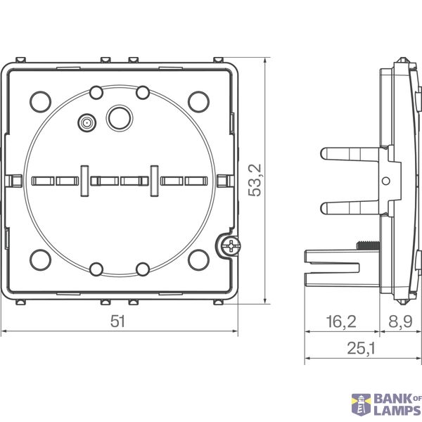 Push button, connectable, double, A.x/C.x image 2